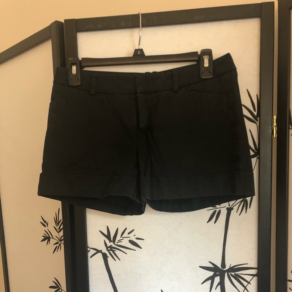 Vintage Wash Black Shorts